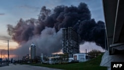 16 აპრილს რუსეთის ჯარებმა სარაკეტო შეტევა მიიტანეს კიევზე