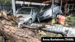 Штети од поплавите во рускиот регион Краснодарски крај. 