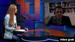 Profesor Gezim Visoka tokom intervjua za RSE, 26. januar 2026.