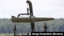 "Искандер-М" баллистикалык ракетасы. Архив сүрөт.