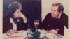 Jurnalista Alison Smale și Vaclav Havel, disident și viitorul președinte al Cehisloaviaiei, 1989