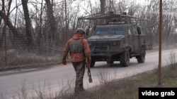 Український військовий з мобільної вогневої групи