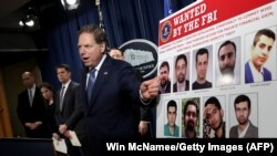 U.S. Attorney for the Southern District of New York Geoffrey Berman speaks at a press conference at the Department of Justice in Washington, March 23, 2018