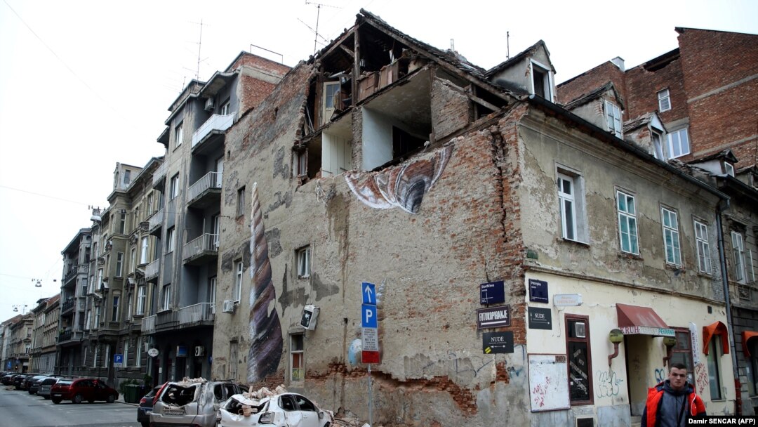Oštećenja u Zagrebu izazvana zemljotresom 22. marta 2020. godine