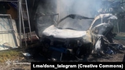 Через російський удар пошкоджена автівка. Фото архівне 