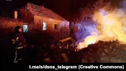 საილუსტრაციო ფოტო. რუსეთის ჯარების ავიადარტმით გამოწვეული ნგრევა ნიკოლაევში