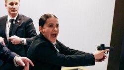 Трамп берген астағы атыс. Азаттық тілшісінің көргені