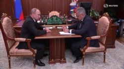 Встреча В.Путина и С.Шойгу