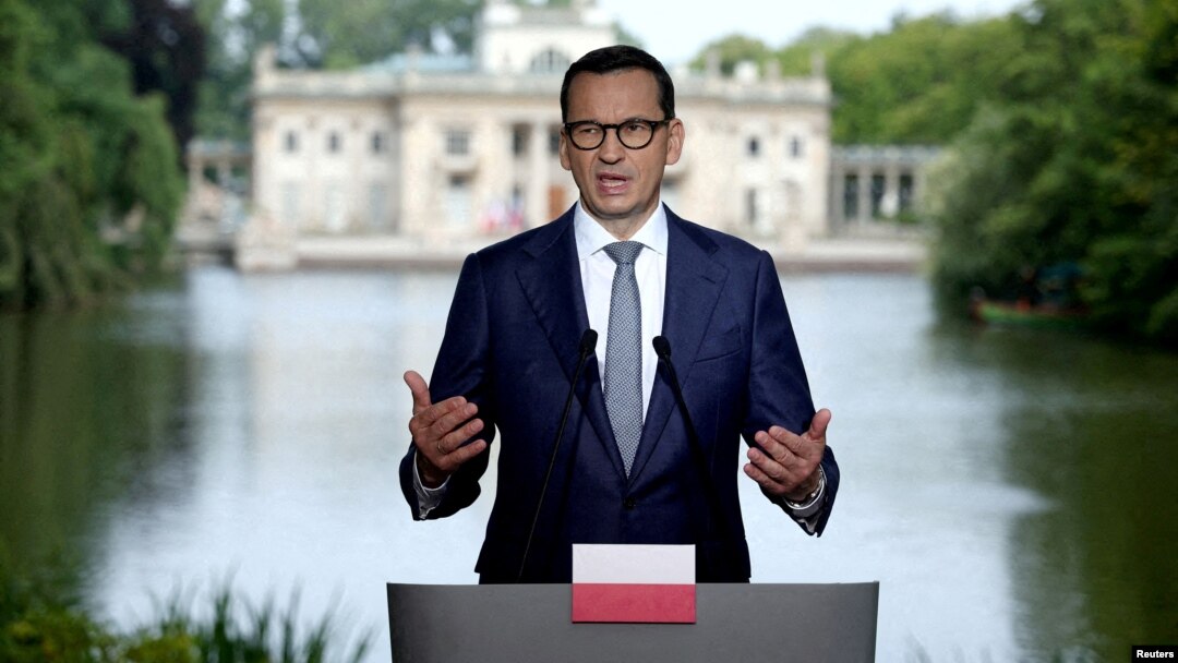 Polish Prime Minister Mateusz Morawiecki 