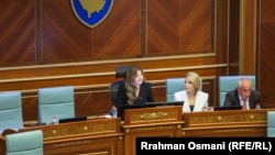 Predsednica Skupštine Kosova Aljbuljena Hadžiju.