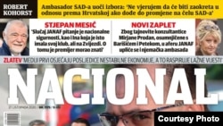 Najnovije izdanje magazina "Nacional"