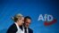 Az AfD társelnökei Berlinben a két tartományi választás másnapján