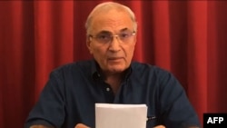 Former Egyptian Prime Minister Ahmed Shafiq (file photo)
