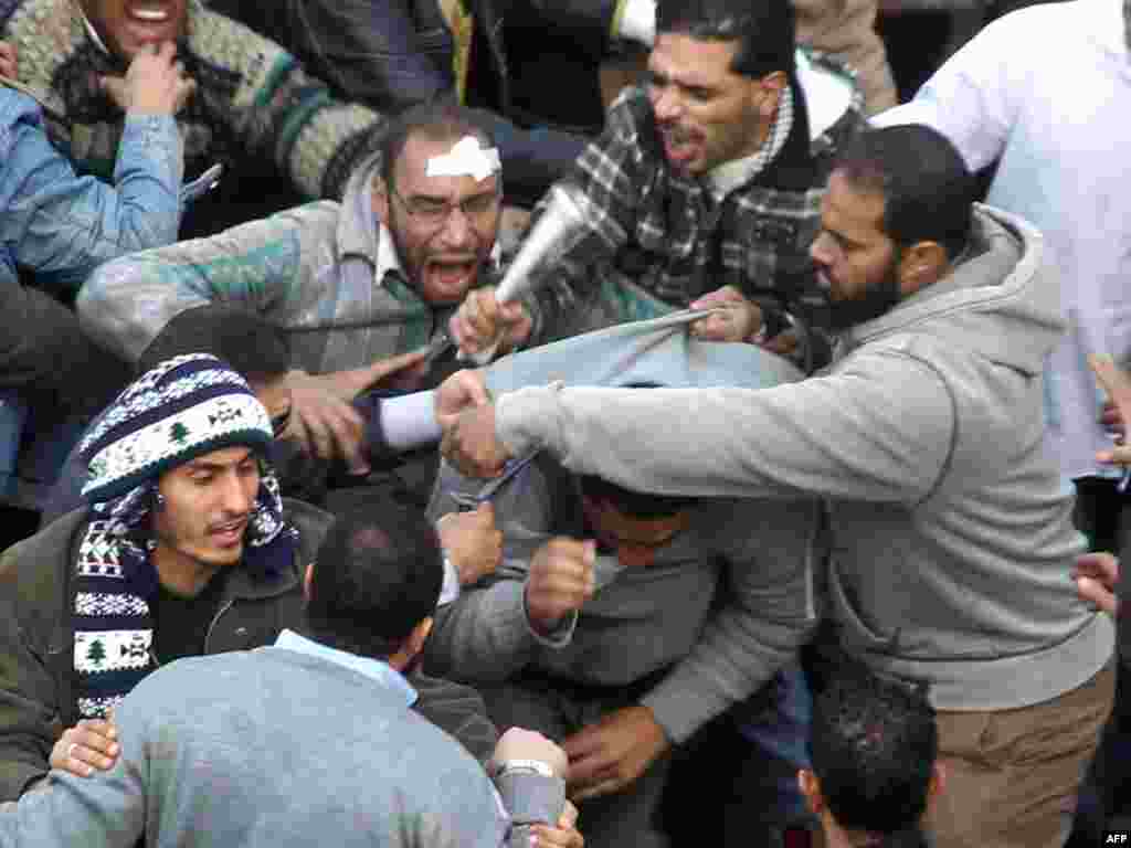 Kairo, 03.02.2011. Foto: AFP / Khaled Desouki 