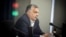 Orbán Viktor kormányfő a Kossuth rádió stúdiójában 2021. július 16-án