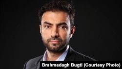 Brahamdagh Bugti, leader of the Baloch Republican Party.