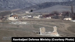 Like most villages along the former front lines of the war over Nagorno-Karabakh, there is little left for Azerbaijani IDPs to return to at Chuliu in Azerbaijan's Agdam district.