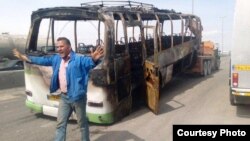 این تصادف در اتوبان تهران ساوه رخ داده است.