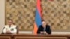 Armenia- Chairman of the Investigative Committee Artur Poghosian, Prime Minister Nikol Pashinian, Yerevan, October 8,2025