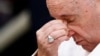 Pope Francis broke down with emotion during the Immaculate Conception celebration prayer on Piazza di Spagna in Rome on December 8. 