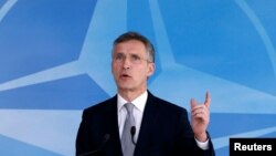 NATO-nyň baş sekretary Ýens Stoltenberg.