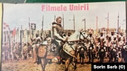 Filmele dedicate Unirii ecranizează panoramic și tehnicolor doctrinele istorice ale propagandei de partid. O filă din revista Cinema apărută în acele zile.