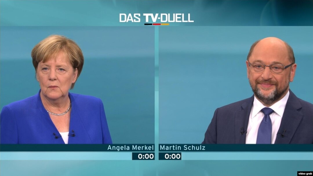Angela Merkel i Martin Šulc