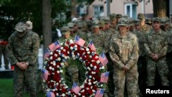 2001-жылдын 11-сентябрындагы окуялардын 16-жылдыгын АКШнын Кабулдагы аскерлери да эскеришти. 