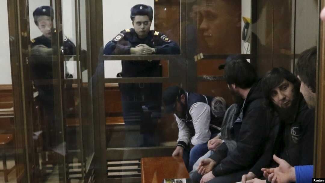 Обвиняемые в убийстве Бориса Немцова