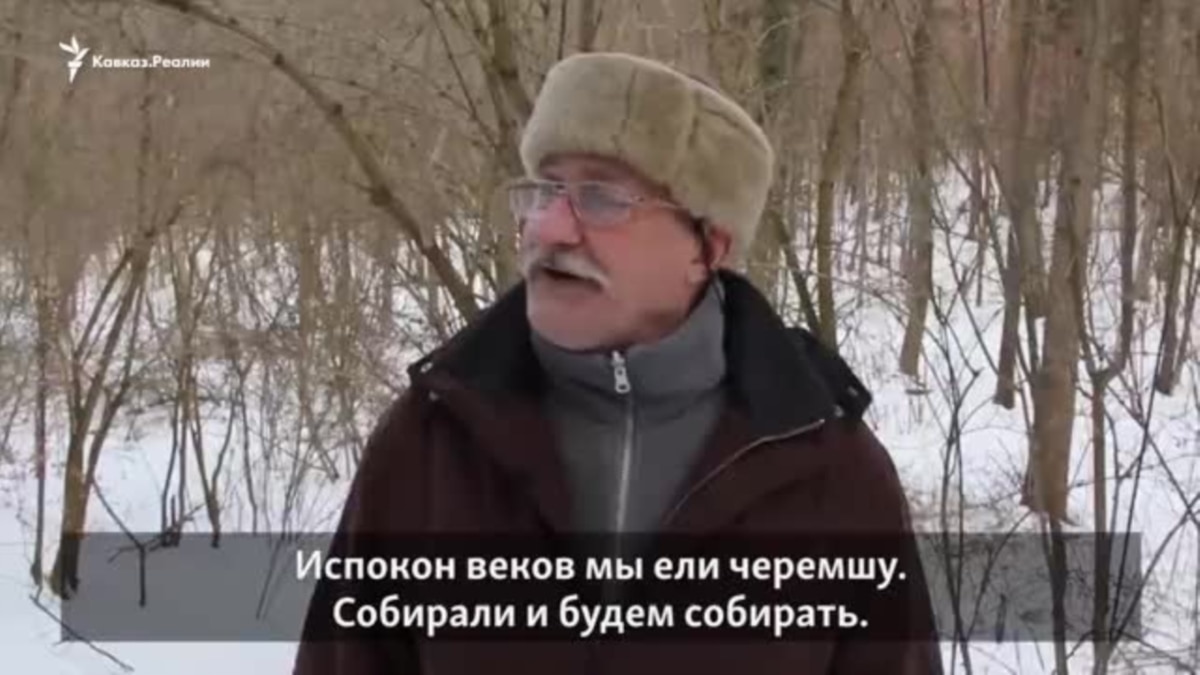Чеченцы в Европе: за черемшой в Баден