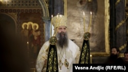 Patrijarh SPC Porfirije ustoličen u Sabornoj crkvi u Beogradu