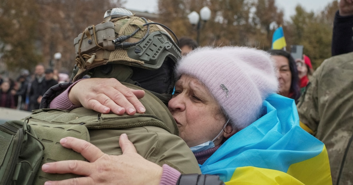 Ukrainian President Says War Crimes Uncovered In Kherson Following