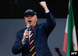 На мітынгу ў Мюнхэне выступіў і амэрыканскі сэнатар-рэспубліканец Ліндсі Грэм