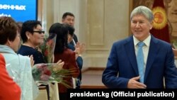 Экс-президент Алмазбек Атамбаев. 