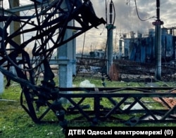 Зруйновані об’єкти ДТЕК «Одеські електромережі»