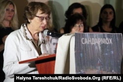 Тетяна Крушельницька читає імена жертв Великого Терору 1937 року