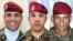 Murdered French paratroopers Imad Ibn Ziaten, Abel Chennouf, and Mohamed Legouade