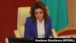 Қазақстан сенатының спикері Дариға Назарбаева. 