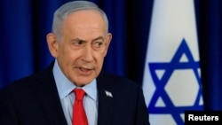 Israeli Prime Minister Benjamin Netanyahu: The Iranian 'regime is currently teetering.' (file photo)
