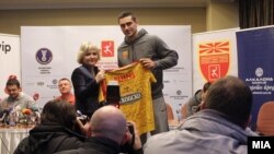 Архивска фотографија- капитенот на македонската ракометна репрезентација Кире Лазаров 