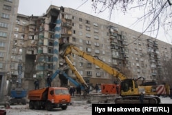 Разбор завалов в Магнитогорске, 3 января