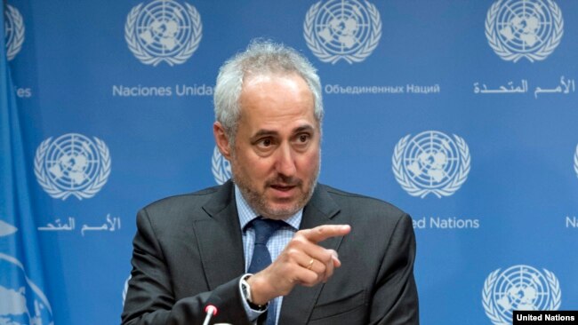 د ملګرو ملتونو د عمومي منشي ویاند سټیفن دوجاریک