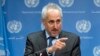 UN spokesman Stephane Dujarric (file photo)