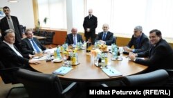 Bh. političari Zlatko Lagumdžija, Mladen Bosić, Sulejman Tihić, Božo Ljubić, Dragan Čović i Milorad Dodik