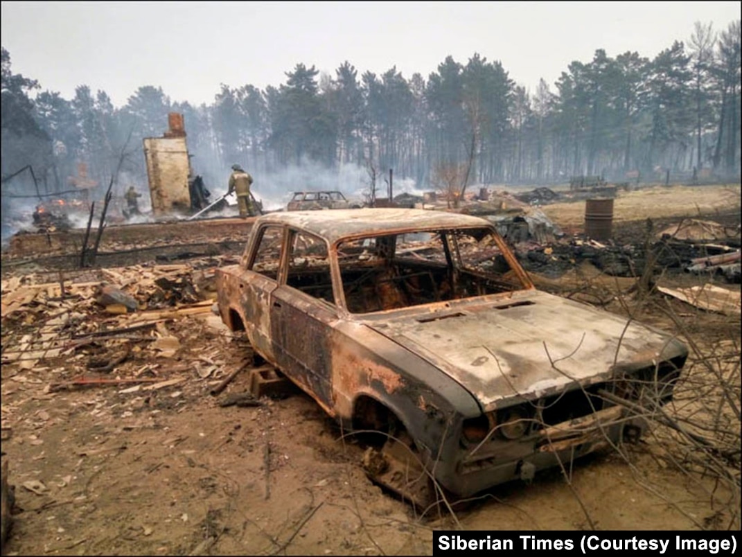 Soul of Siberia　Wild Siberia fired As Frozen Land Burns, Siberia Trembles - The New York Times