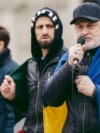 Ахмед Закаев на митинге в поддержку Украины, фото из архива