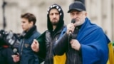 Ахмед Закаев на митинге в поддержку Украины, фото из архива