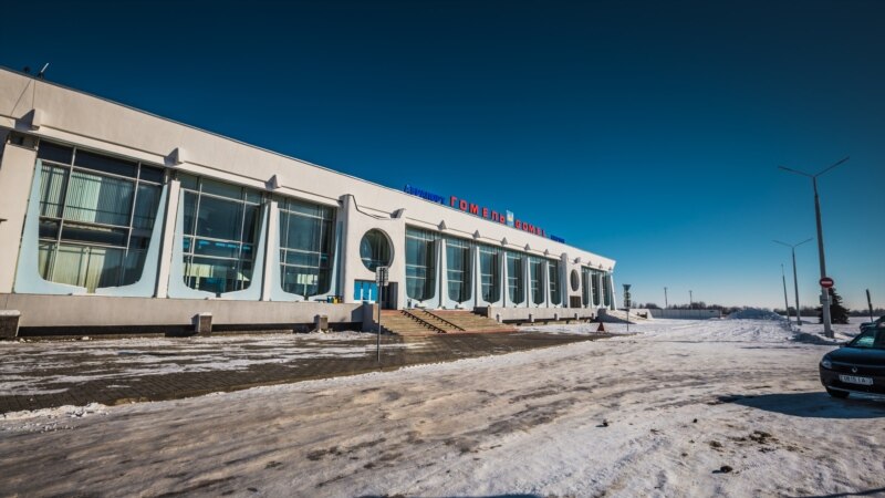 Аэрапорт у Гомлі выкарыстоўваўся расейскай авіяцыяй для вылету на бамбаваньне Ўкраіны. ВІДЭА