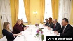 Հայաստանի և Նորվեգիայի վարչապետների հանդիպումը, Մյունխեն, 15-ը փետրվարի, 2020թ.
