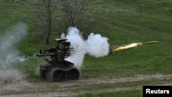 Дрон учуруу.  Иллюстрация